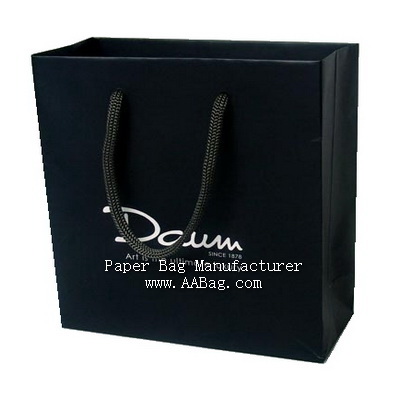 professional Customized Classic Logo Paper Bags for packaging