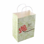 Custom White Kraft Paper promotion Bag