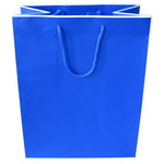 Cutom Solid color Matte Lamination Bag with match color rope