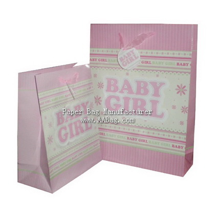 Custom Baby Paper Gift Bag