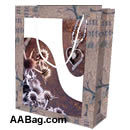 Printed Paper Bags with Jewellery Design for jewelry shopping