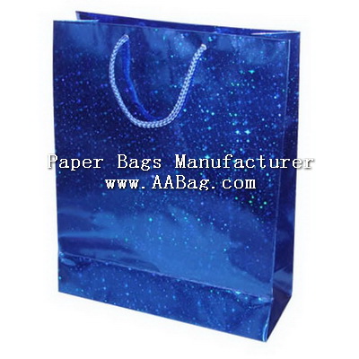 Custom Hologram Paper Bag with Rope