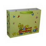Nice Paper Bag with Cartoon Artwork for Baby Gift