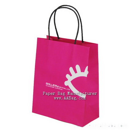 Custom Kraft Paper Shopping Bag for promotion