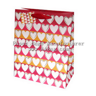 Valentine's Day Paper gift bag